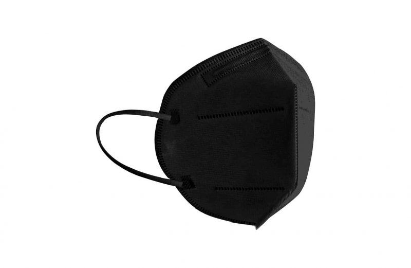 FFP2 Masken Schwarz Displaybox 50er – Bild 2