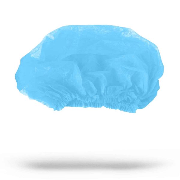 MSK Haarnetz - Kopfhauben blau 100er Pack