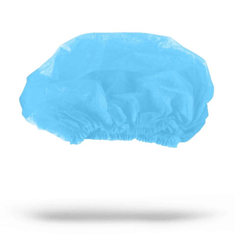 MSK Haarnetz - Kopfhauben blau 100er Pack