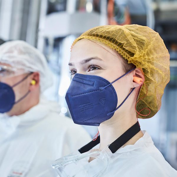 MSK Haarnetz - Kopfhauben gelb 100er Pack – Bild 4