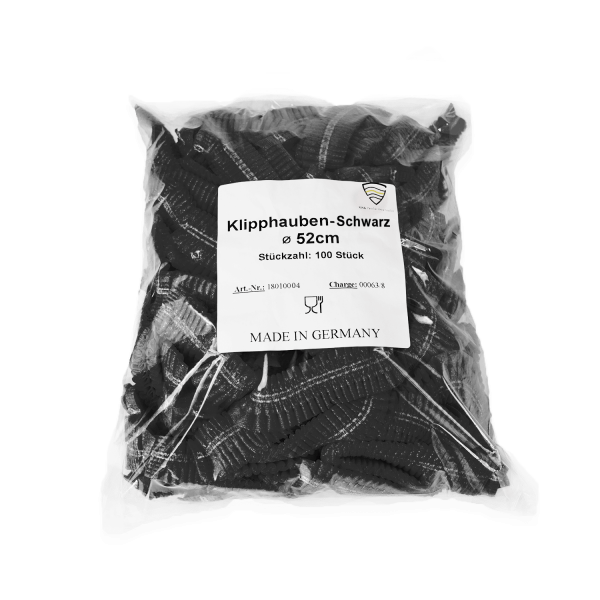 MSK Haarnetz - Kopfhauben schwarz – Bild 3