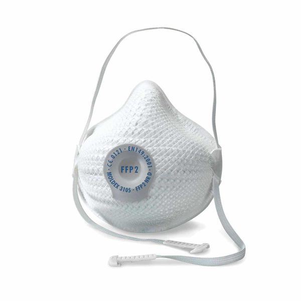 Moldex FFP2 Maske Air Klimaventil NR D - Größe M/L - 2er Pack