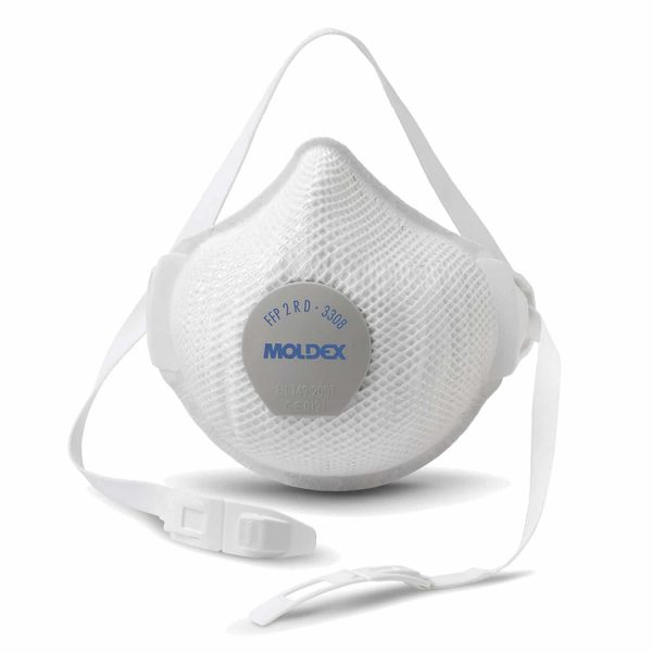 Moldex FFP2 Maske Air Plus Pro Valve - Dichtlippe und Ventil R D - 5er Box