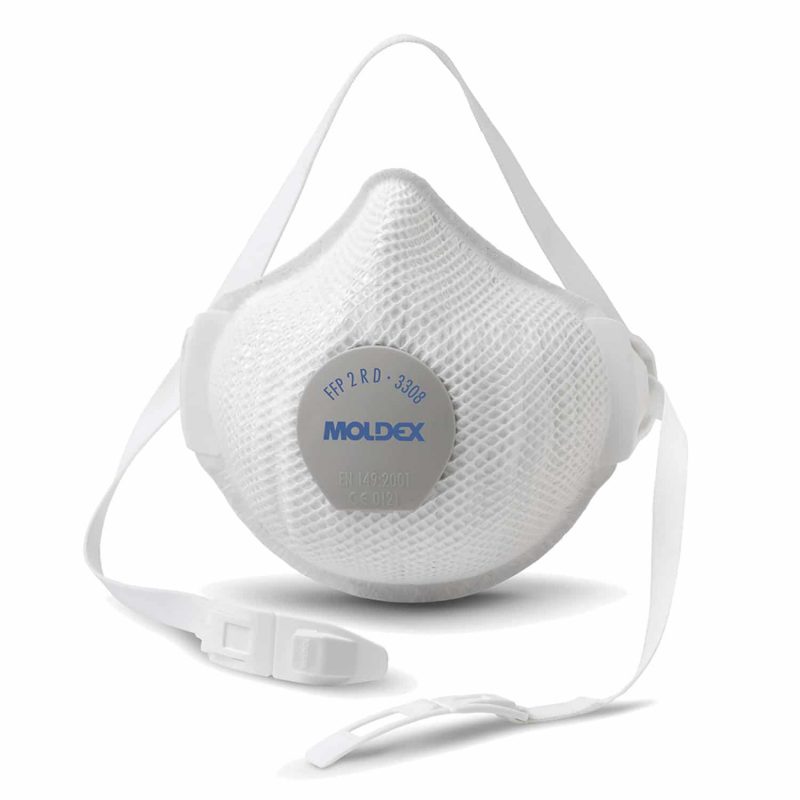 Moldex FFP2 Maske Air Plus Pro Valve - Dichtlippe und Ventil R D - 5er Box