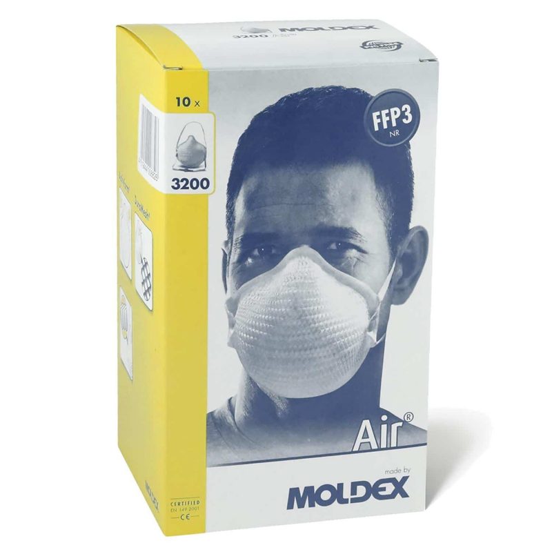 Moldex FFP3 Maske Air NR D - Größe M/L - 10er Box – Bild 3
