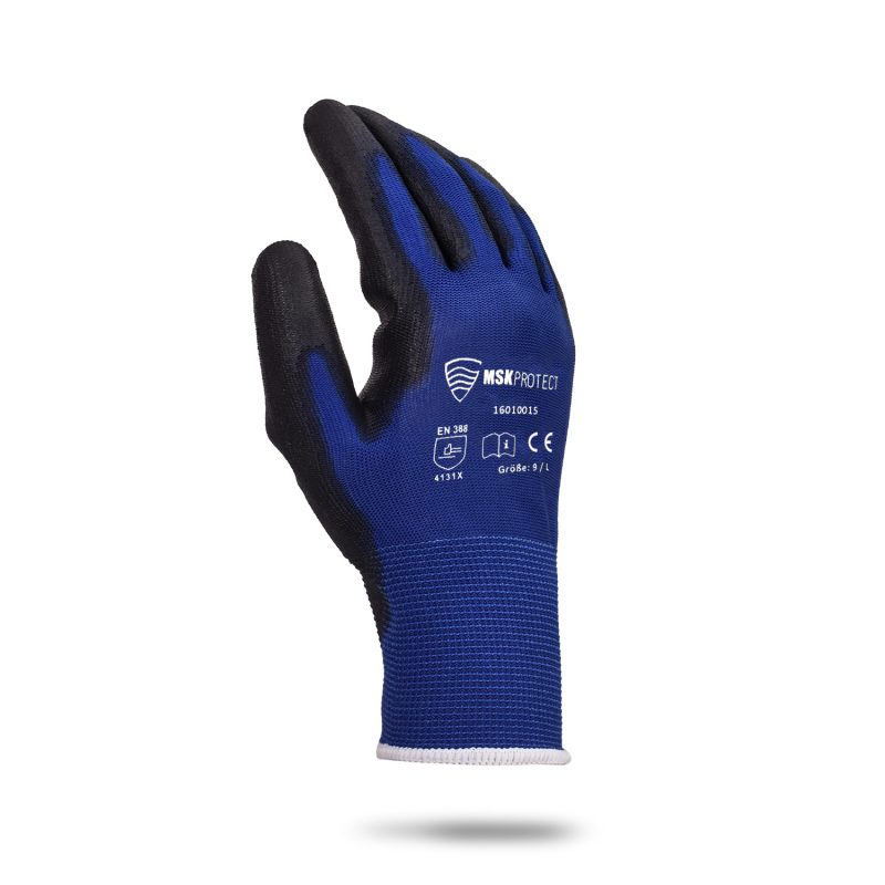 MSK Arbeitshandschuhe BASIC BLUE