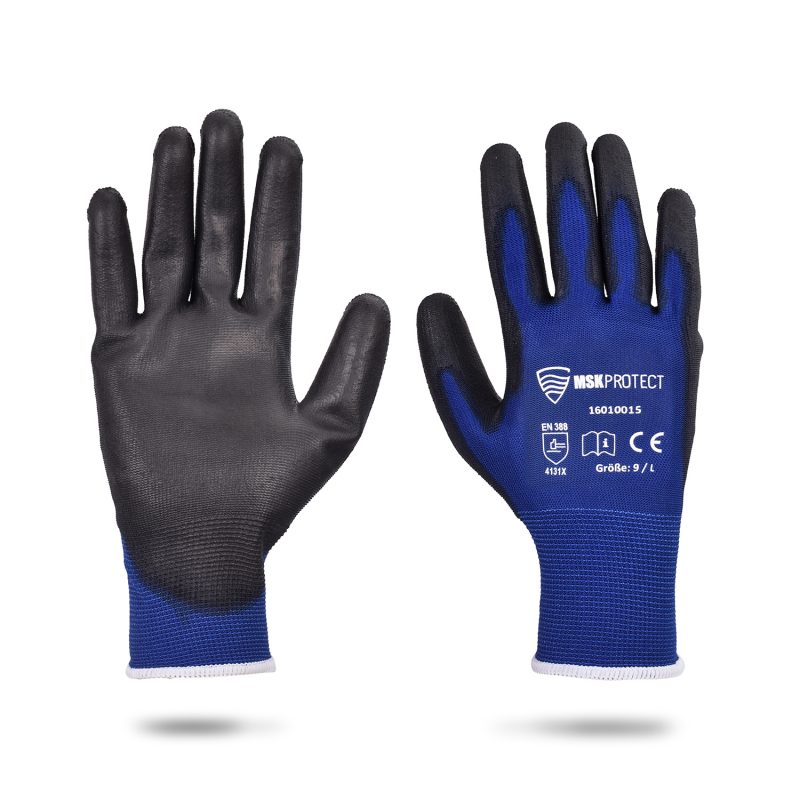 MSK Arbeitshandschuhe BASIC BLUE – Bild 2