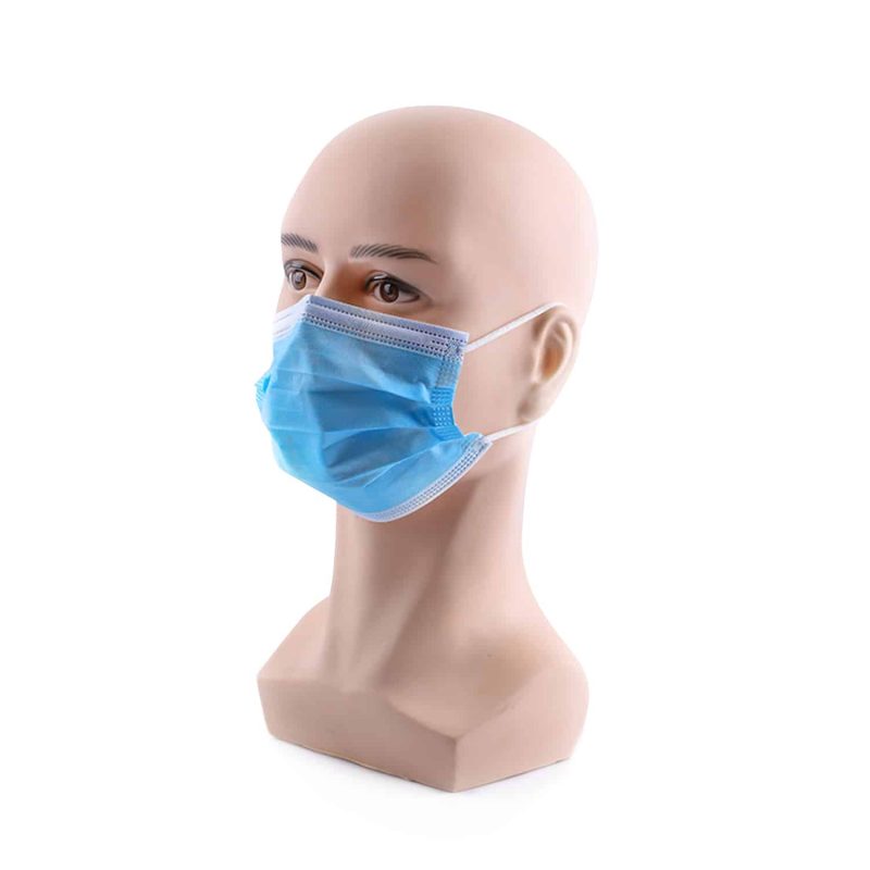 Medizinischer Mundschutz | OP Masken | blau – Bild 3