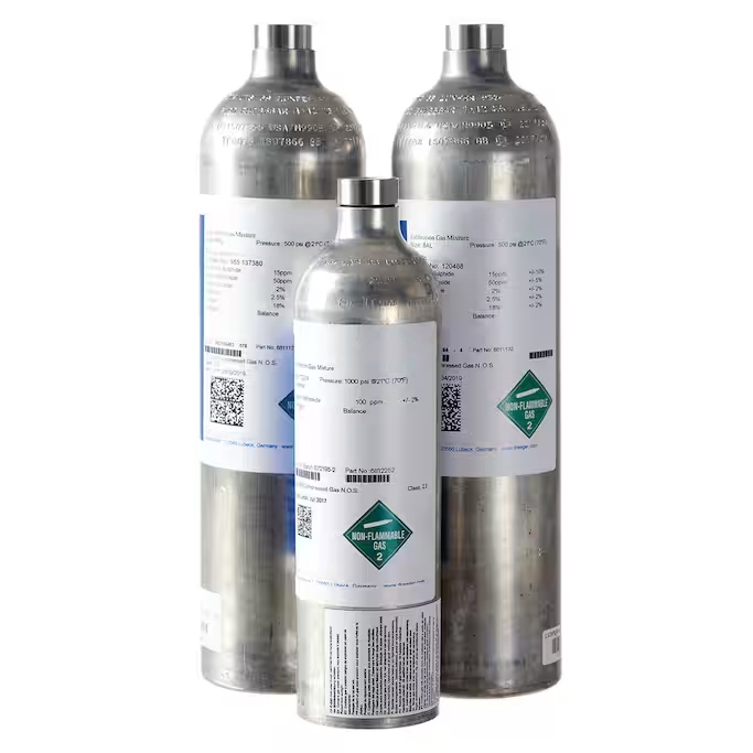 Prüfgas 60 Liter (kompatibel mit Dräger Bumptest)