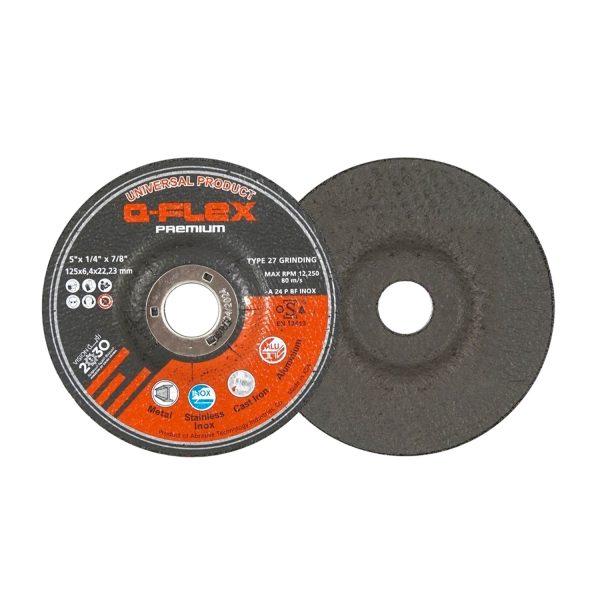 5" Schruppscheiben für Winkelschleifer | 125x6.4x22 mm