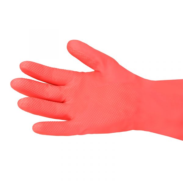 Arbeitshandschuhe Vaultex Flockline pink | Latexhandschuhe – Bild 3