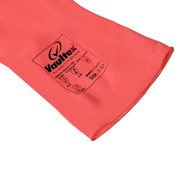 Arbeitshandschuhe Vaultex Flockline pink | Latexhandschuhe – Bild 2