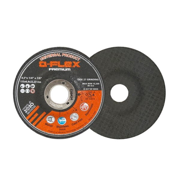 4,5" Schruppscheiben für Winkelschleifer | 115x6.4x22 mm
