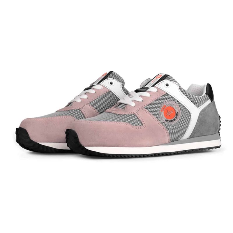 Sicherheitsschuhe S3 FLY - grau/rosa - plastic free