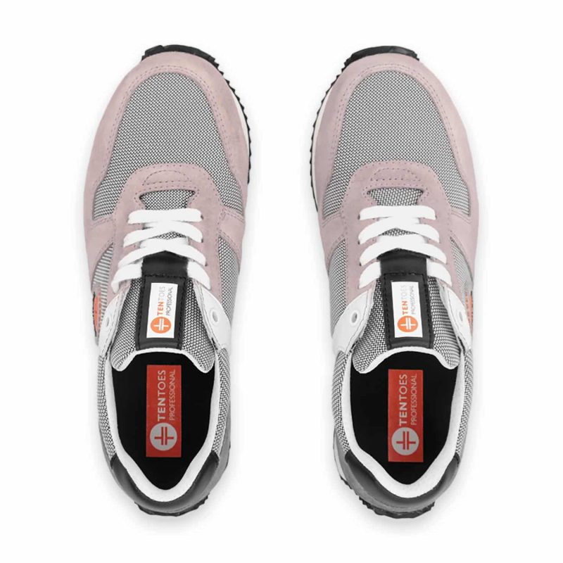 Sicherheitsschuhe S3 FLY - grau/rosa - plastic free – Bild 3