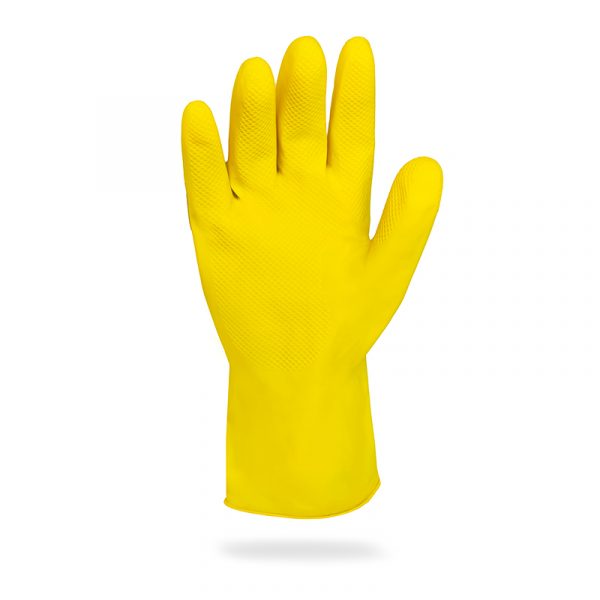 Sicherheitshandschuhe Flockline-Latexhandschuhe – Bild 4