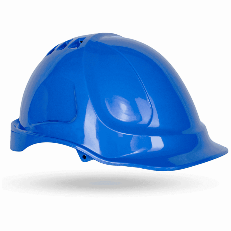 Sicherheits-Bauhelm FUSION blau