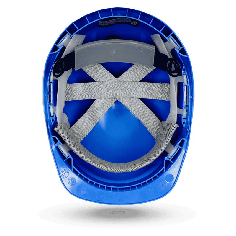 Sicherheits-Bauhelm FUSION blau – Bild 5