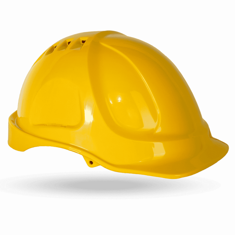 Schutz-Bauhelm FUSION in gelb