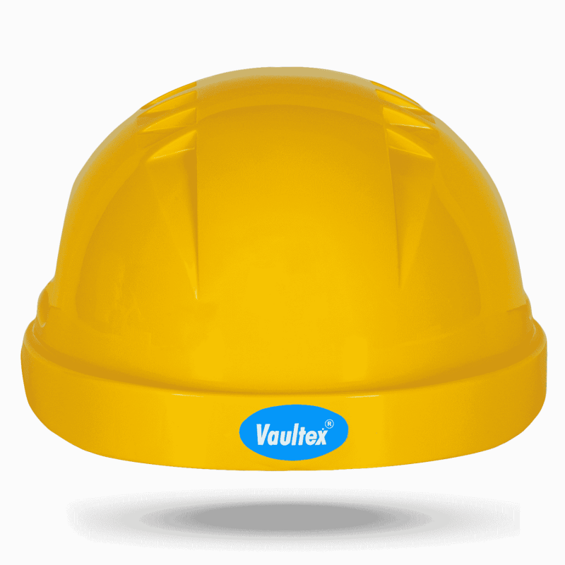 Schutz-Bauhelm FUSION in gelb – Bild 4