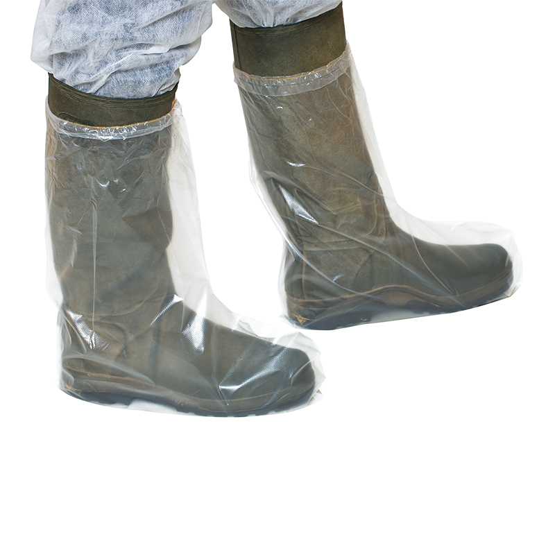 PE Stiefelüberzug transparent | Schuhüberzieher