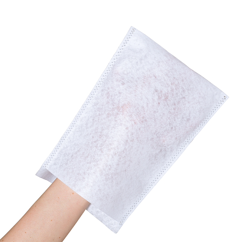Einweg Vlies Waschhandschuh | Einmalwaschlappen