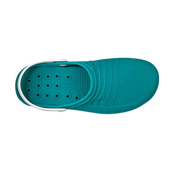 Berufsschuhe CLOG 06 - weiß/grün – Bild 3