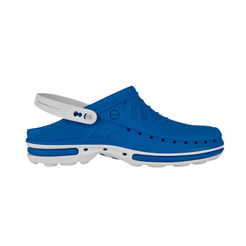 Berufsschuhe CLOG 07 - weiß/mittelblau – Bild 2