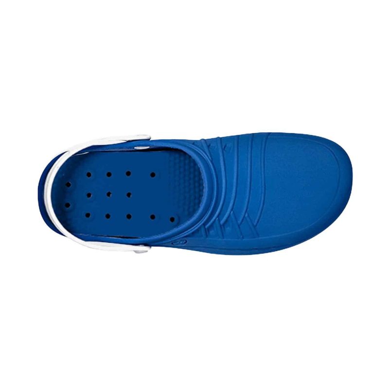 Berufsschuhe CLOG 07 - weiß/mittelblau – Bild 3